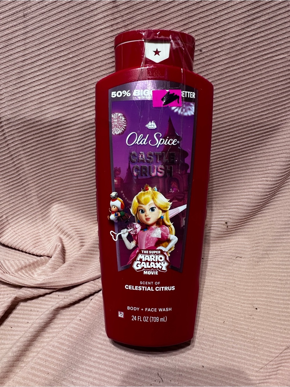 Castle Crush Body + Face Wash — Red